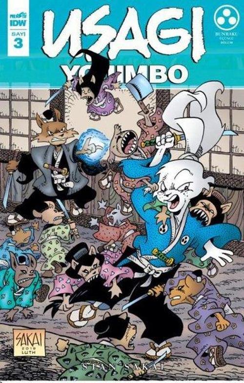 Usagi Yojimbo Sayı - 3