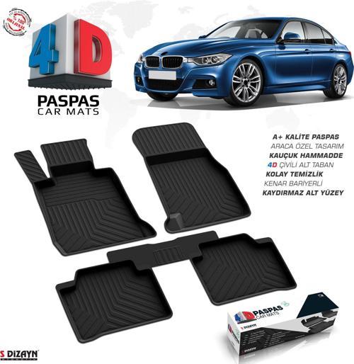 Bmw 3 Serisi F30 4D Havuzlu Paspas 2011 ve Üzeri A+Kalite