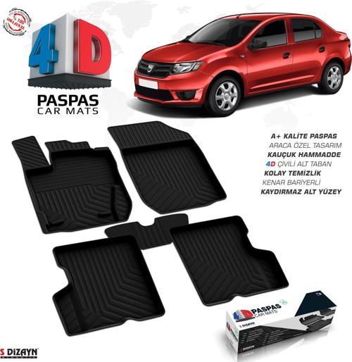 Dacia Logan 2 4D Havuzlu Paspas 2013-2020 A+Kalite