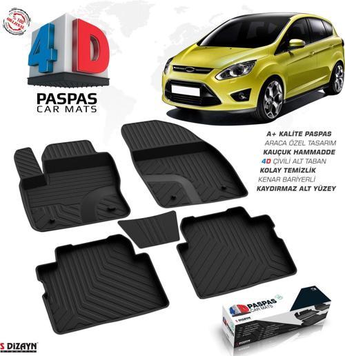 Ford C-Max 4D Havuzlu Paspas 2011 ve Üzeri A+ Kalite
