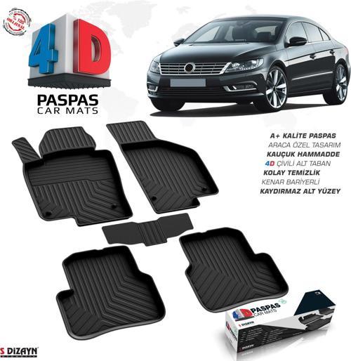 VW Passat CC 4D Havuzlu Paspas 2008 Model ve Üzeri A+Kalite
