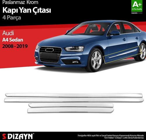 Audi A4 SD Krom Kapı Yan Çıtası 2008-2019