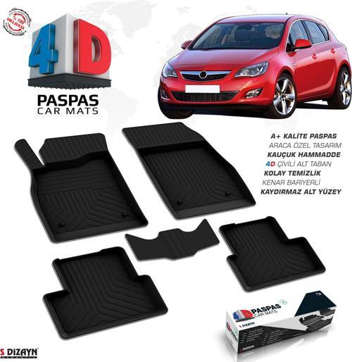 Opel Astra J HB 4D Havuzlu Paspas 2010 ve Üzeri A+Kalite