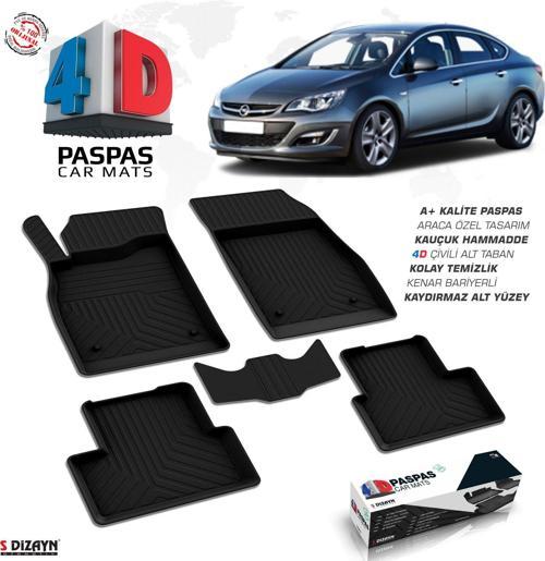 Opel Astra J SD 4D Havuzlu Paspas 2010 ve Üzeri A+Kalite