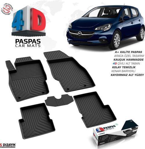 Opel Corsa E 4D Havuzlu Paspas 2014-2019 A+Kalite