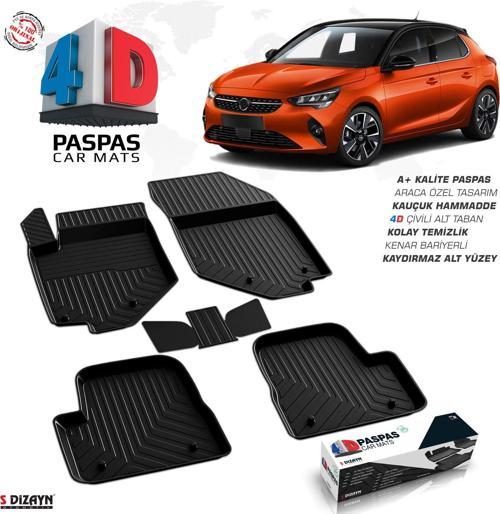 Opel Corsa F 4D Havuzlu Paspas 2019 Üzeri A+Kalite