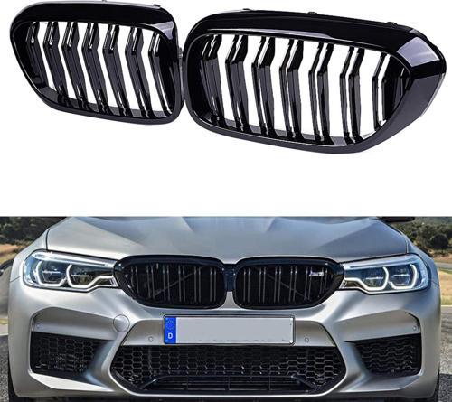 Bmw 5 Serisi G30/G38 Ön Panjur Böbrek Parlak Siyah Piano Black M5 Model 2017 Üzeri