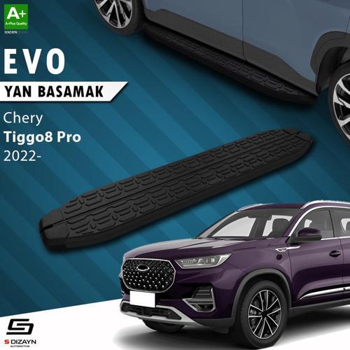 Chery Tiggo8 Pro Evo Siyah Yan Basamak 183 Cm 2022 Üzeri