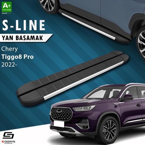 Chery Tiggo8 Pro S-Line Aluminyum Yan Basamak 183 Cm 2022 Üzeri