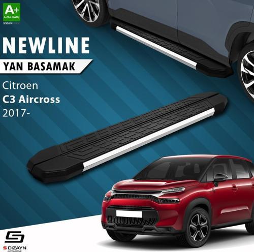 Citroen C3 Aircross NewLine Krom Yan Basamak 183 Cm 2017 Üzeri