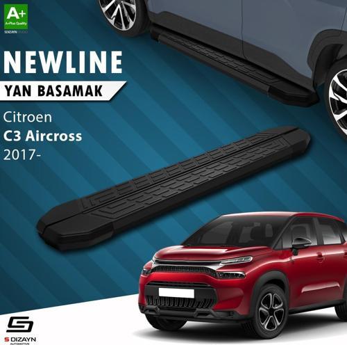 Citroen C3 Aircross NewLine Siyah Yan Basamak 183 Cm 2017 Üzeri