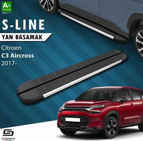 Citroen C3 Aircross S-Line Aluminyum Yan Basamak 183 Cm 2017 Üzeri