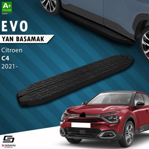 Citroen C4 3 Evo Siyah Yan Basamak 183 Cm 2021 Üzeri