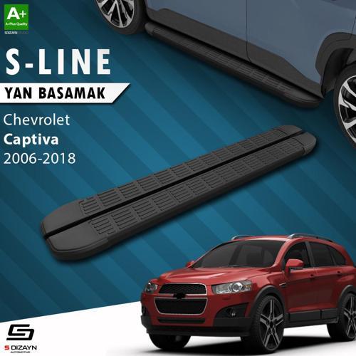 Chevrolet Captiva S-Line Siyah Yan Basamak 183 Cm 2006-2018