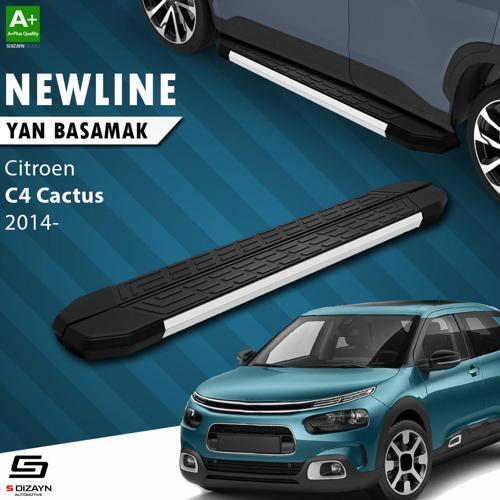 Citroen C4 Cactus NewLine Aluminyum Yan Basamak 183 Cm 2014 Üzeri
