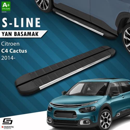 Citroen C4 Cactus S-Line Krom Yan Basamak 183 Cm 2014 Üzeri