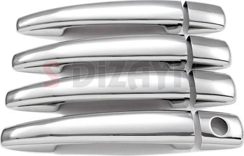 Citroen C4 Picasso Krom Kapı Kolu 4 Kapı 2006-2010