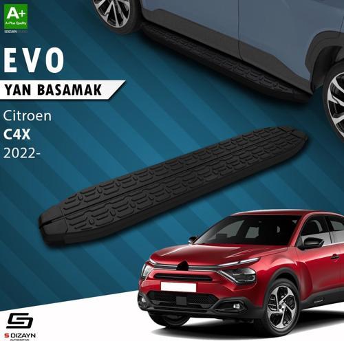 Citroen C4 X Evo Siyah Yan Basamak 183 Cm 2022 Üzeri