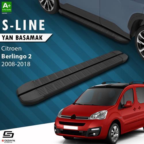 Citroen Berlingo 2 S-Line Siyah Yan Basamak 193 Cm 2008-2018