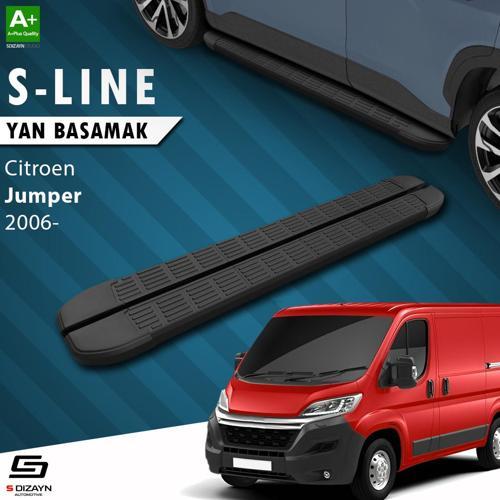 Citroen Jumper 3 Orta Şase S-Line Siyah Yan Basamak 253 Cm 2006 Üzeri