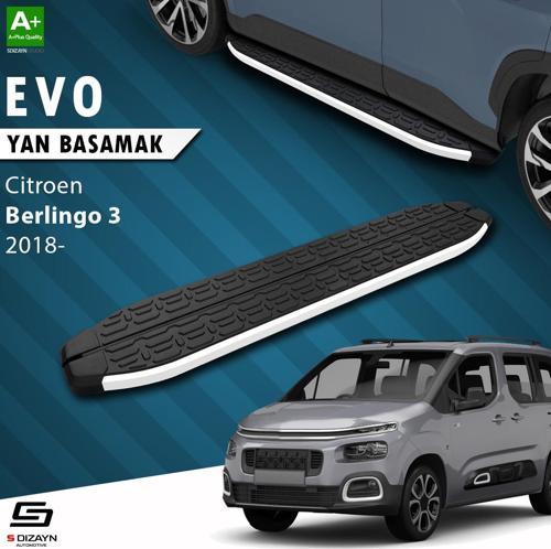Citroen Berlingo 3 Uzun Şase Evo Aluminyum Yan Basamak 213 Cm 2018 Üzeri