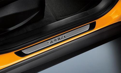 Dacia Dokker Krom Kapı Eşik Koruması Sport Line 2012 Üzeri 4 Parça