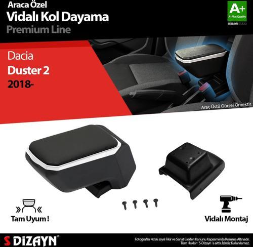 Dacia Duster 2 Kol Dayama Kolçak ABS Vidalı Gri 2018 Üzeri A+Kalite