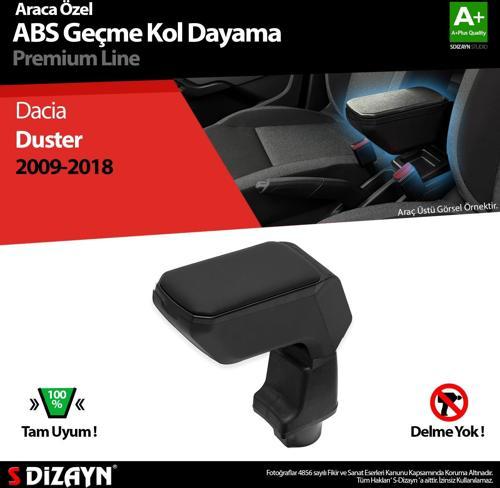 Dacia Duster Kol Dayama Kolçak Geçmeli ABS Siyah 2009-2018