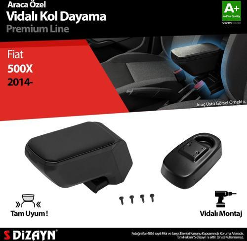 Fiat 500X Kol Dayama Kolçak ABS Vidalı Siyah 2014 Üzeri A+Kalite
