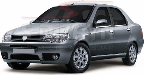 Fiat Albea Krom Cam Çıtası 4 Prç 2002-2012