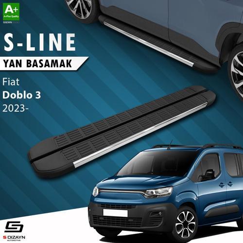 Fiat Doblo 3 S-Line Krom Yan Basamak 203 Cm 2023 Üzeri