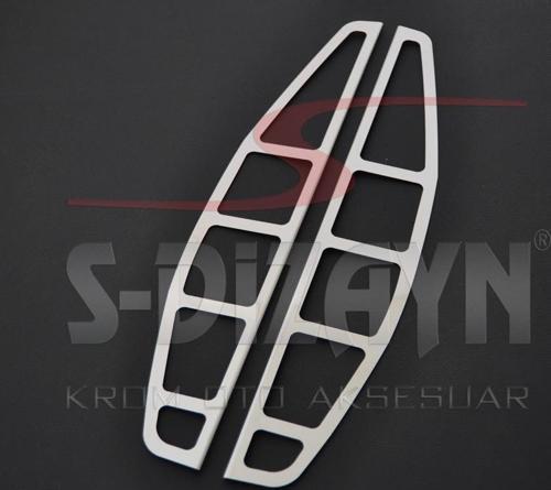 Fiat Doblo Krom Stop Çerçevesi 2 Prç 2000-2006