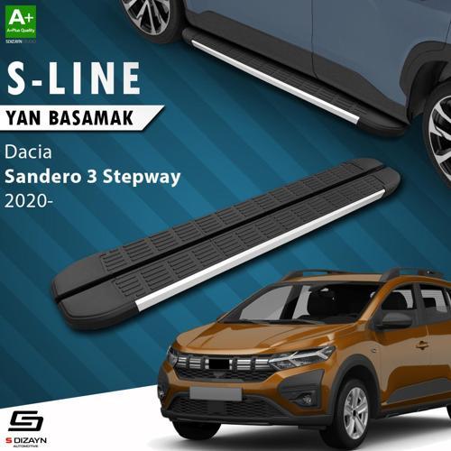 Dacia Sandero 3 Stepway S-Line Aluminyum Yan Basamak 183 Cm 2020 Üzeri