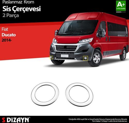 Fiat Ducato Krom Sis Farı Çerçevesi 2 Prç 2014 Üzeri