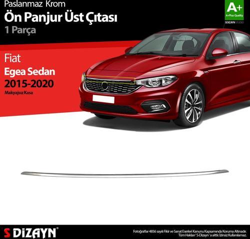 Fiat Egea Sedan Krom Ön Panjur Üst Çıtası 2015-2020