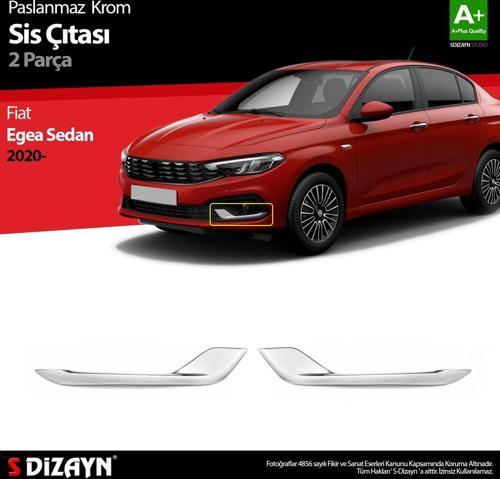 Fiat Egea Sedan Krom Sis Çıtası 2 Prç. 2020 Üzeri