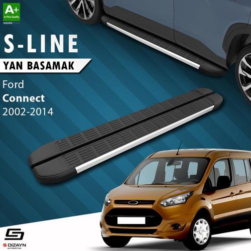 Ford Connect Uzun Şase S-Line Aluminyum Yan Basamak 203 Cm 2002-2014