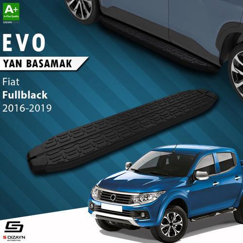 Fiat Fullback Evo Siyah Yan Basamak 193 Cm 2016-2019