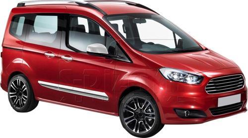 Ford Courier Krom Yan Kapı Çıtası 4 Prç 2014-2022