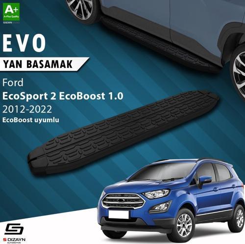 Ford EcoSport 2 EcoBoost 1.0 Evo Siyah Yan Basamak 173 Cm 2012-2022