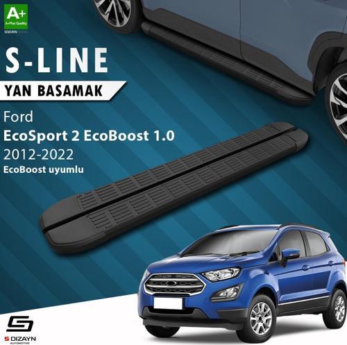 Ford EcoSport 2 EcoBoost 1.0 S-Line Siyah Yan Basamak 173 Cm 2012-2022