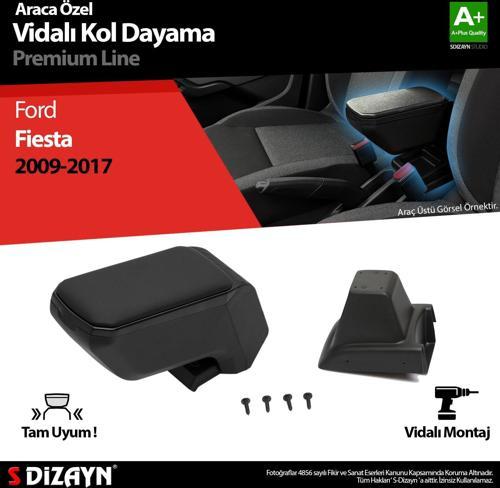 Ford Fiesta Kol Dayama Kolçak ABS Vidalı Siyah 2009-2017 A+Kalite