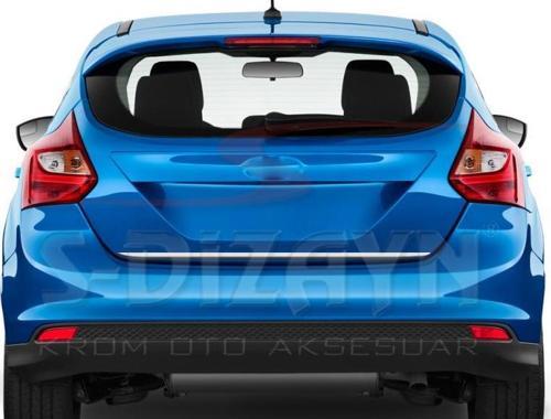 Ford Focus 3 HB Krom Bagaj Alt Çıtası 2011-2014