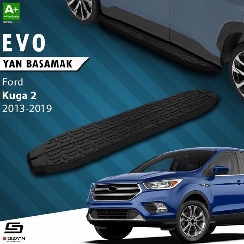 Ford Kuga 2 Evo Siyah Yan Basamak 183 Cm 2013-2019