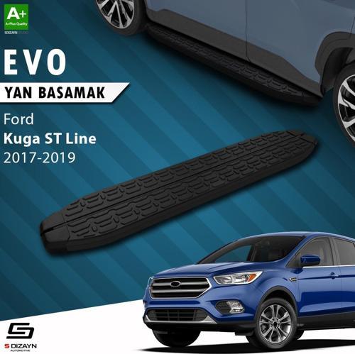 Ford Kuga 2 ST-Line Evo Siyah Yan Basamak 183 Cm 2017-2019