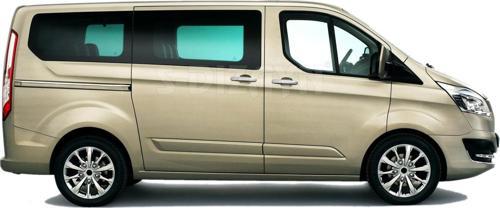 Ford Tourneo Custom Krom Kapı Kolu 3 Kapı 7 Prç 2012 Üzeri