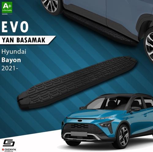 Hyundai Bayon Evo Siyah Yan Basamak 173 Cm 2021-2024 A Kalite