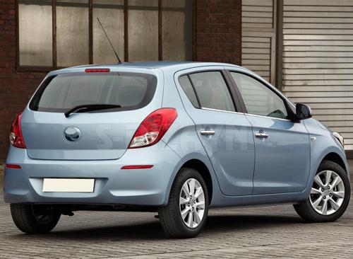 Hyundai i20 Krom Cam Çıtası 4 Prç. 2012-2014
