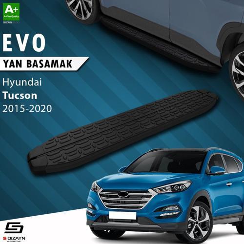 Hyundai Tucson 3 Evo Siyah Yan Basamak 173 Cm 2015-2020
