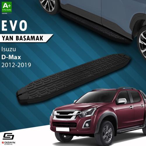 Isuzu D-Max 2 Evo Siyah Yan Basamak 203 Cm 2012-2019